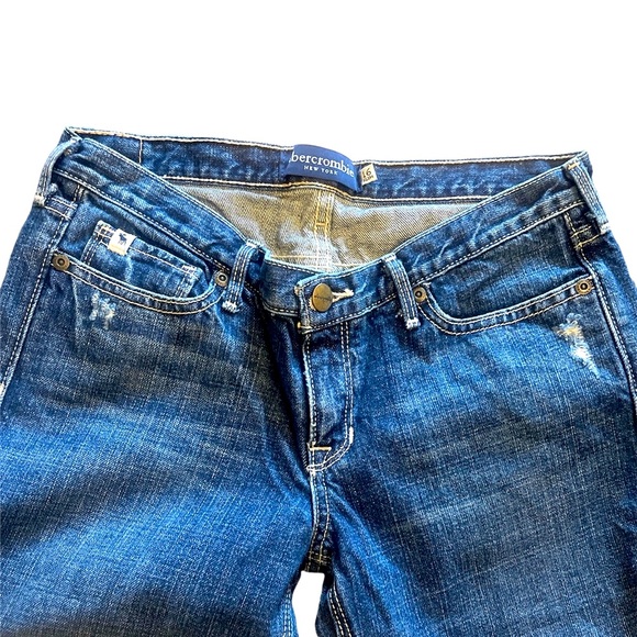 Kids Abercrombie Sz:16 Slim Mackenzie Blue Jeans - Picture 2 of 9